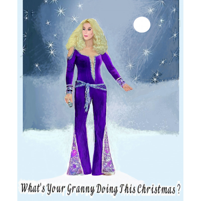 Card Cher Holiday 4